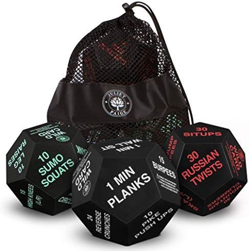 Juliet Paige Exercise Dice for Home Fitness, Workouts, WOD, Cardio, HIIT, and Sports | Amazon (US)