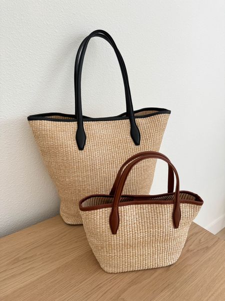 These Madewell raffia bags are amazing!!! Large one is great, not overly big. The mini isn’t too small  

#LTKItBag