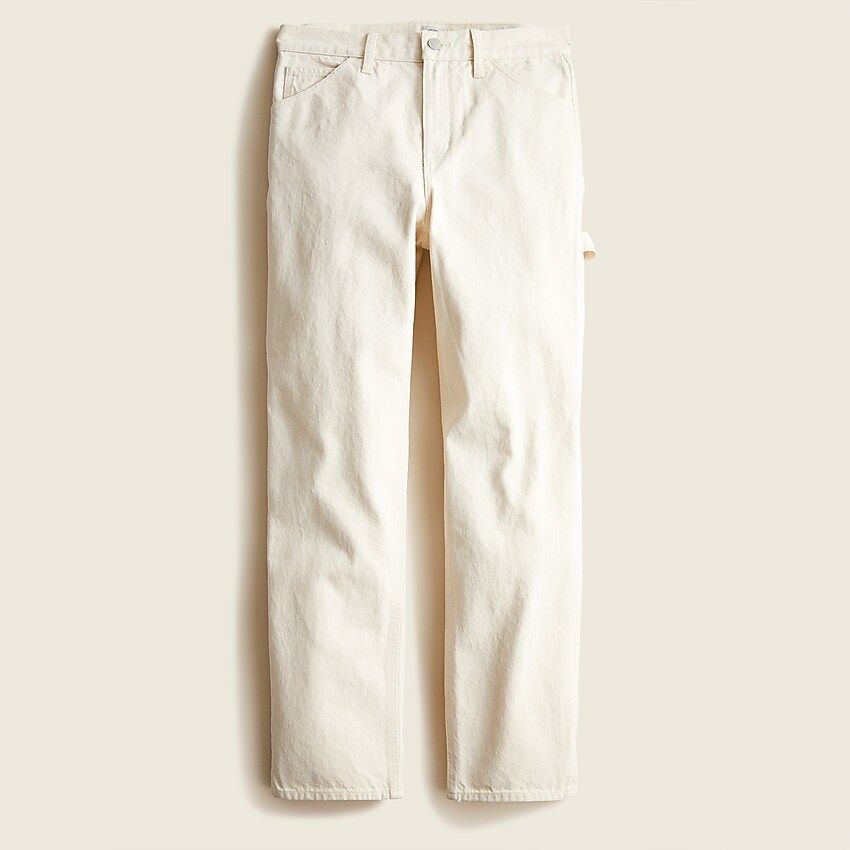 High-rise '90s classic straight carpenter jean in natural | J.Crew US