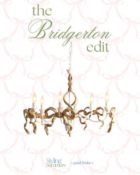Amazing bow chandelier 