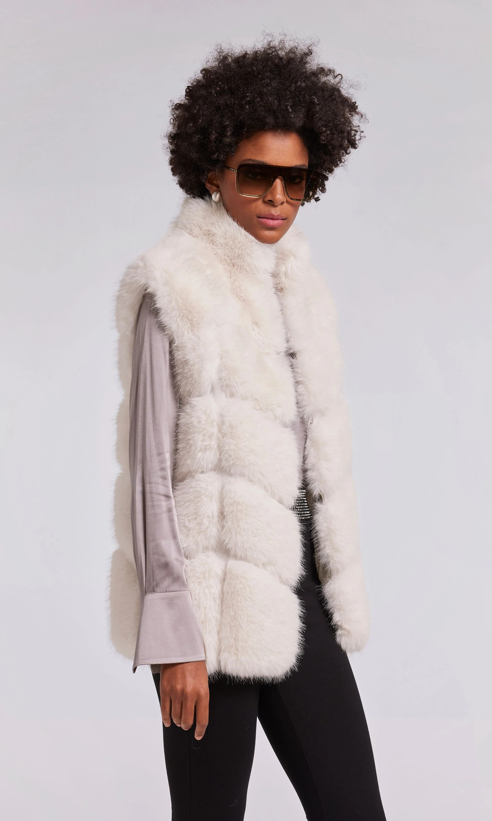 Whitley Faux Fur Vest | Generation Love