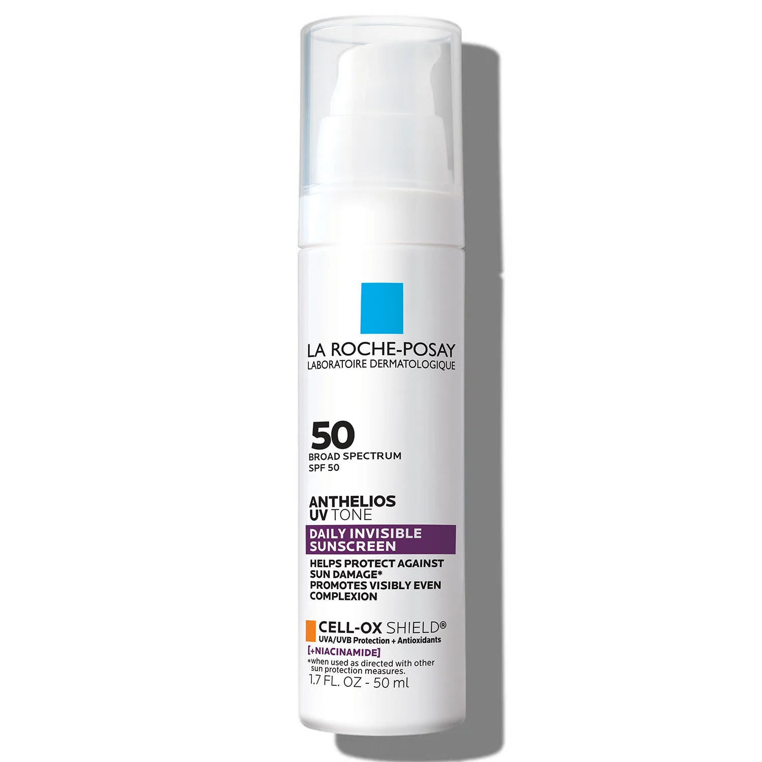 Anthelios UV Tone Invisible Sunscreen SPF 50 | La Roche-Posay | La Roche-Posay (US)