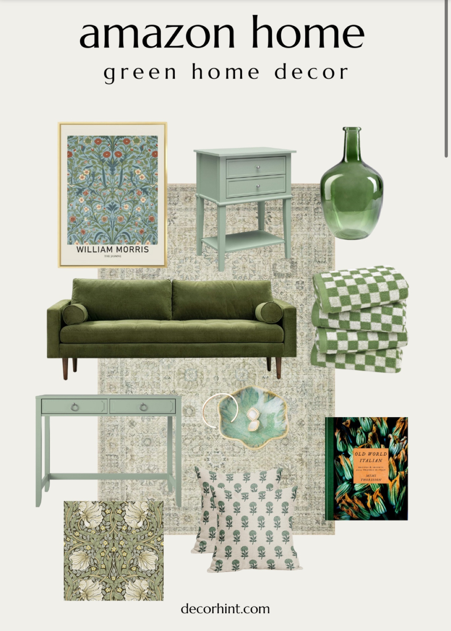 Amazon sage green and green home decor picks! 

#LTKFindsUnder50 #LTKFindsUnder100 #LTKHome