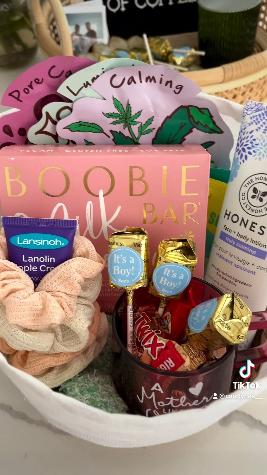 If you have a pregnant friend/sister/daughter, save this idea and make them a cute care package to show your love and support. It takes a VILLAGE and a gesture like this can really go a long way! Let's take care of our pregnant girlies 💕
#momtok #pregnancy #carepackage #momlife #newmom #haul #targethaul #maternity #postpartum #newmomtips #firsttimemom #giftideas

#LTKbump #LTKbeauty #LTKbaby