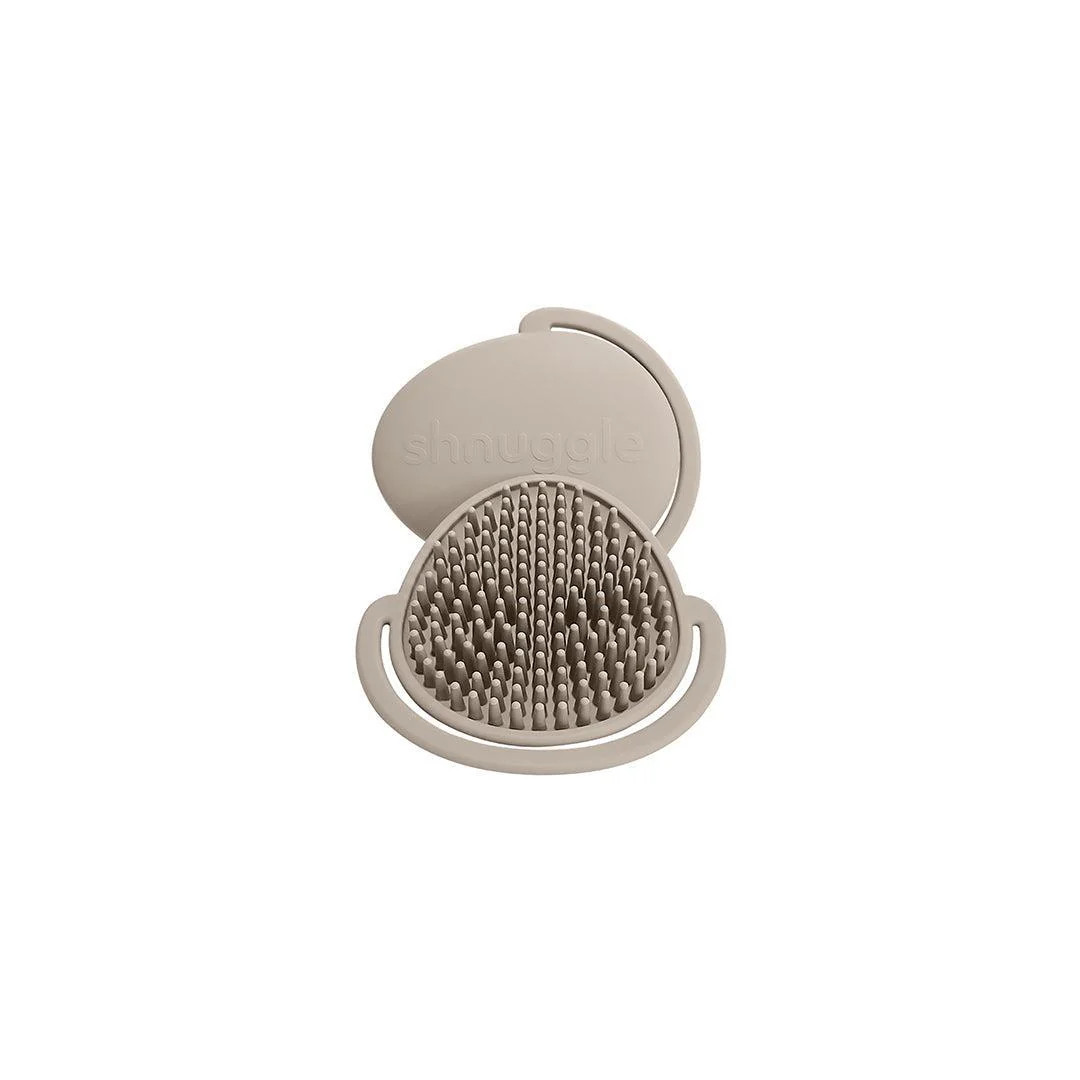 Shnuggle Baby Brush - Taupe | Natural Baby Shower | Natural Baby Shower UK