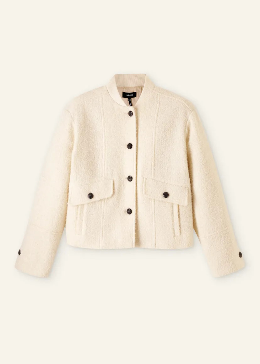 Bouclé Swing Jacket | ME+EM Global (Excluding US)