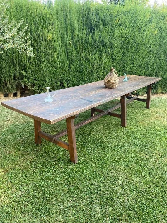 Massive 13ft. Antique Farmhouse Plank Table From Centennial | Etsy | Etsy (CAD)