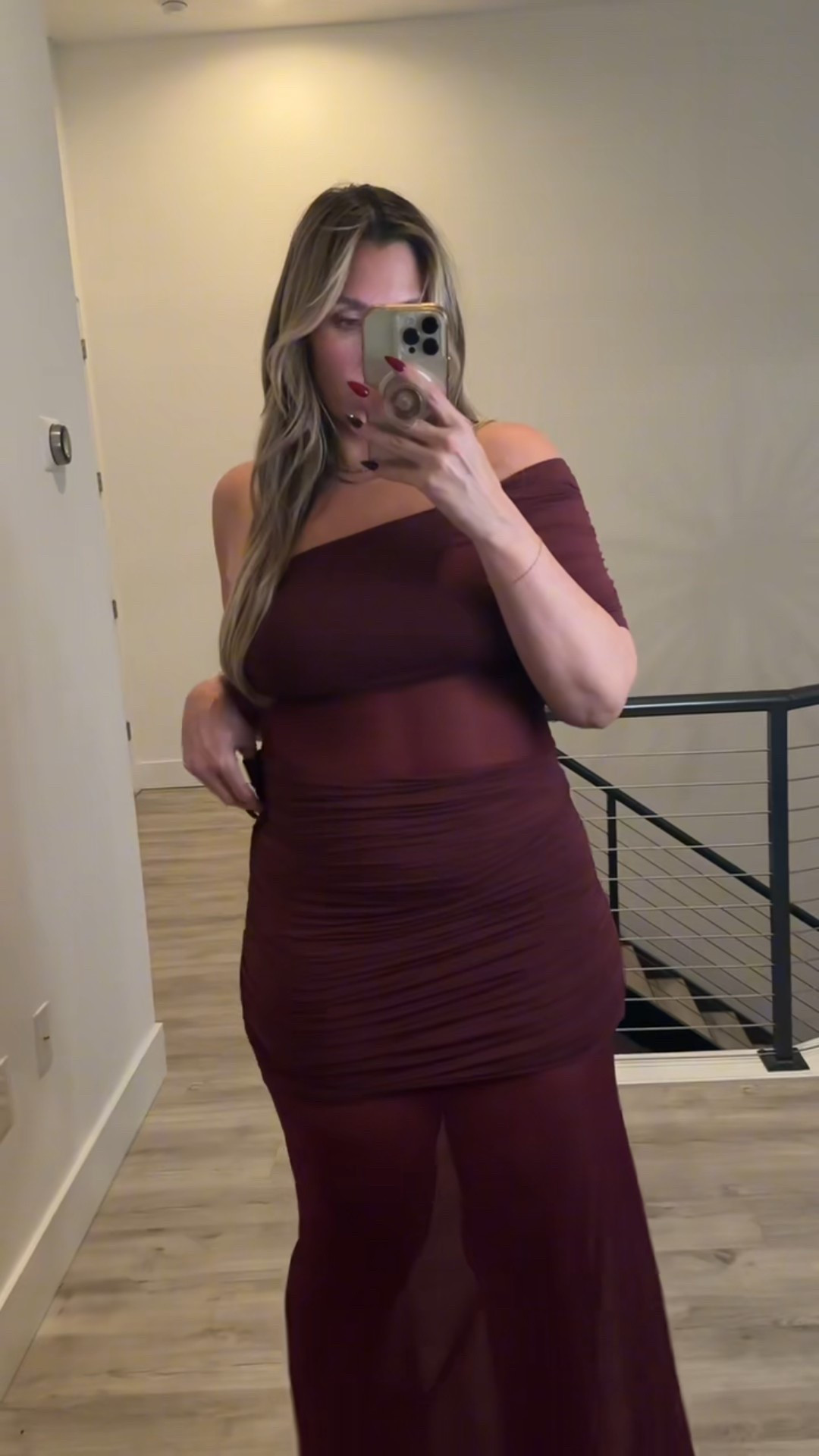 affordable special event dress 

size XL (very stretchy) not much support but very pretty and comfortable. Linked other burgundy event dresses 



#LTKStyleTip #LTKMidsize #LTKFindsUnder100