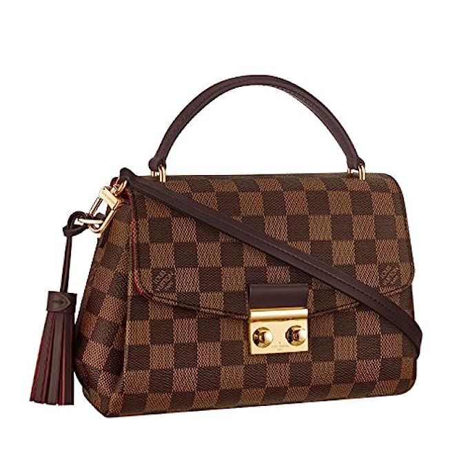 Louis Vuitton Damier Ebene Canvas Croisette Hand Carry Shoulder Handbag Article:N53000 Made in Franc | Amazon (US)