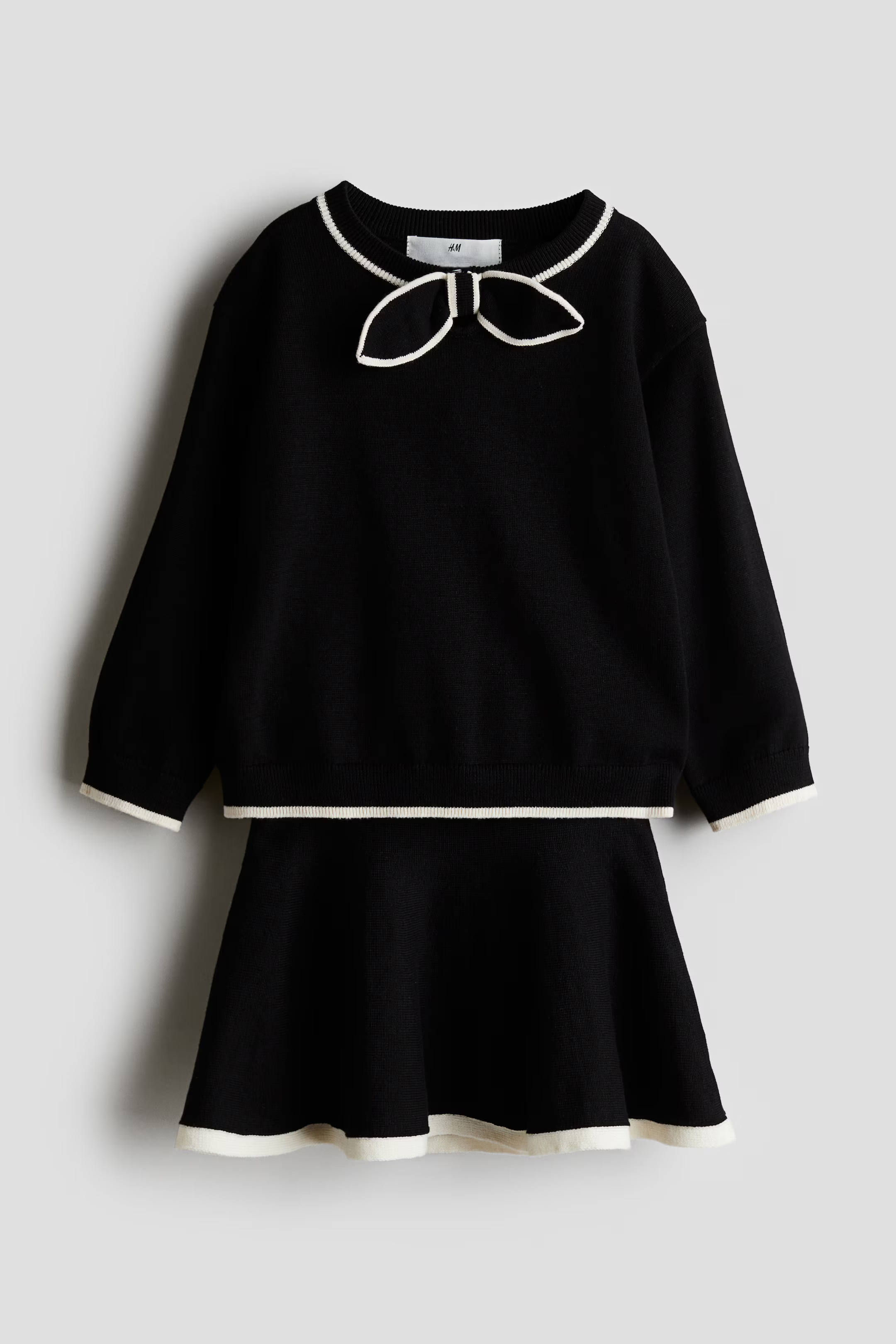 2-piece Fine-knit Cotton Set | H&M (US + CA)