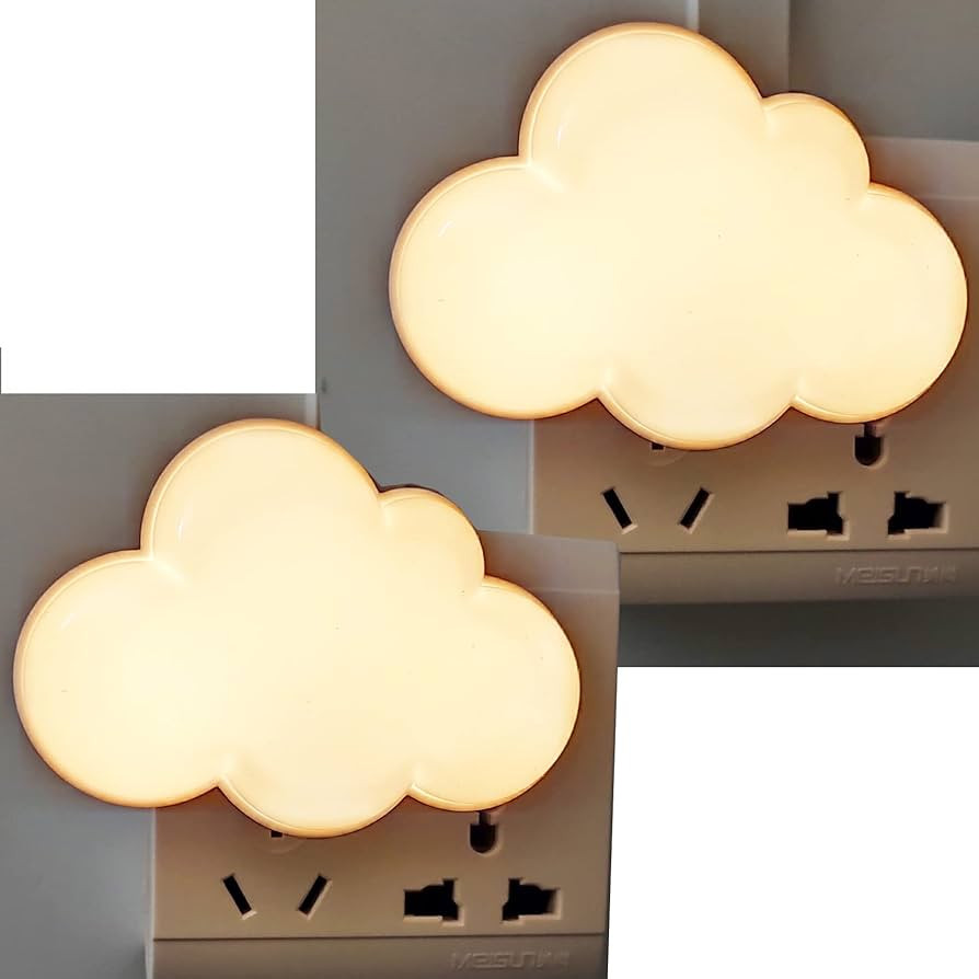 AUSAYE 2Pack LED Night Light Plug in Lamp Cloud Night Light Mini Pretty Night Lights for Adults K... | Amazon (US)