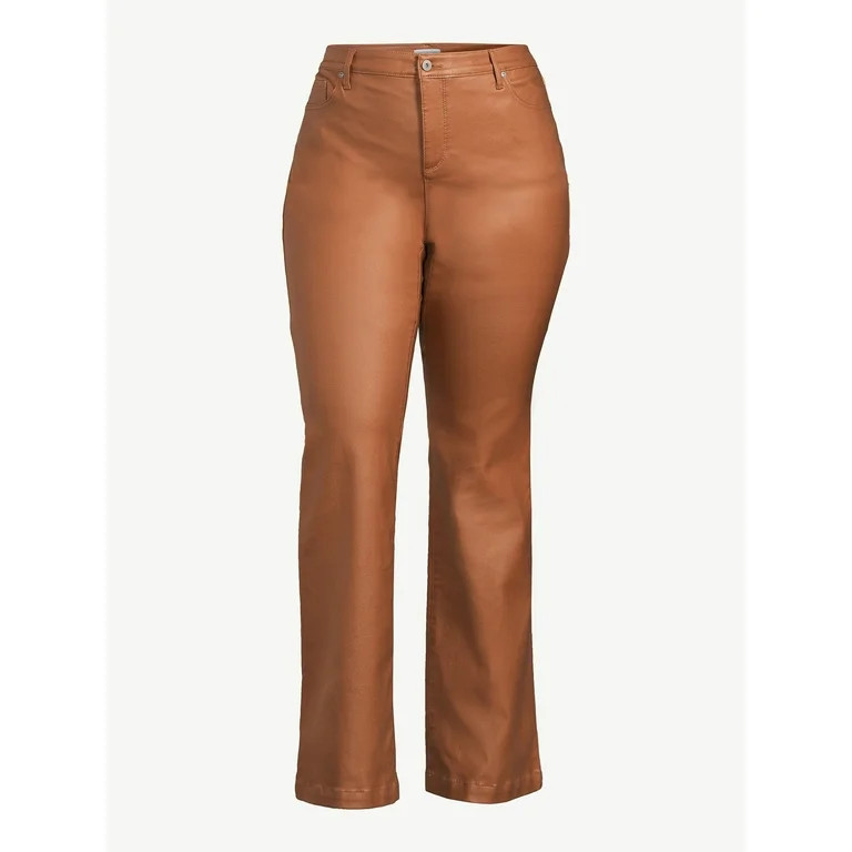 Sofia Jeans Women's Plus Size Melisa Flare High Rise Trouser Jeans, 32.5" Inseam, Sizes 14W-28W | Walmart (US)