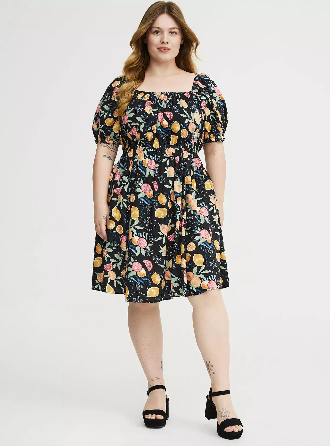 Puff Sleeve Mini Dress | Torrid (US & Canada)