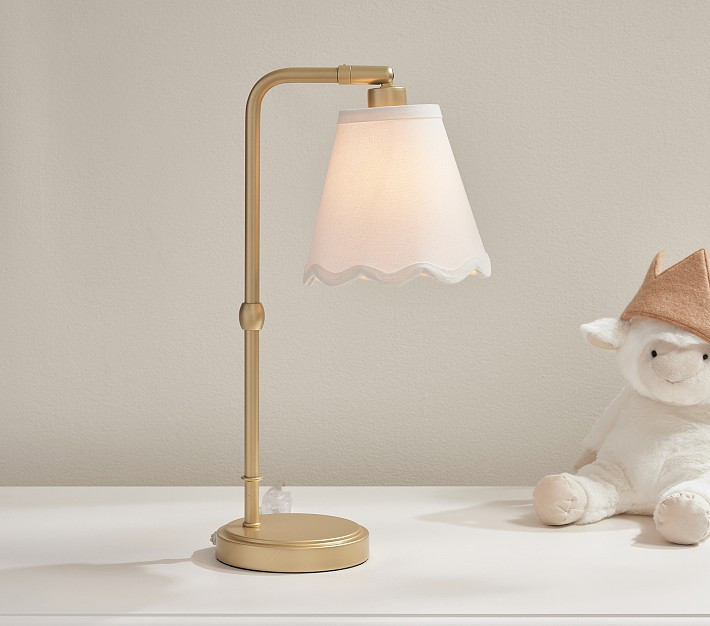 Amelia Scallop Desk Lamp (19") | Pottery Barn Kids