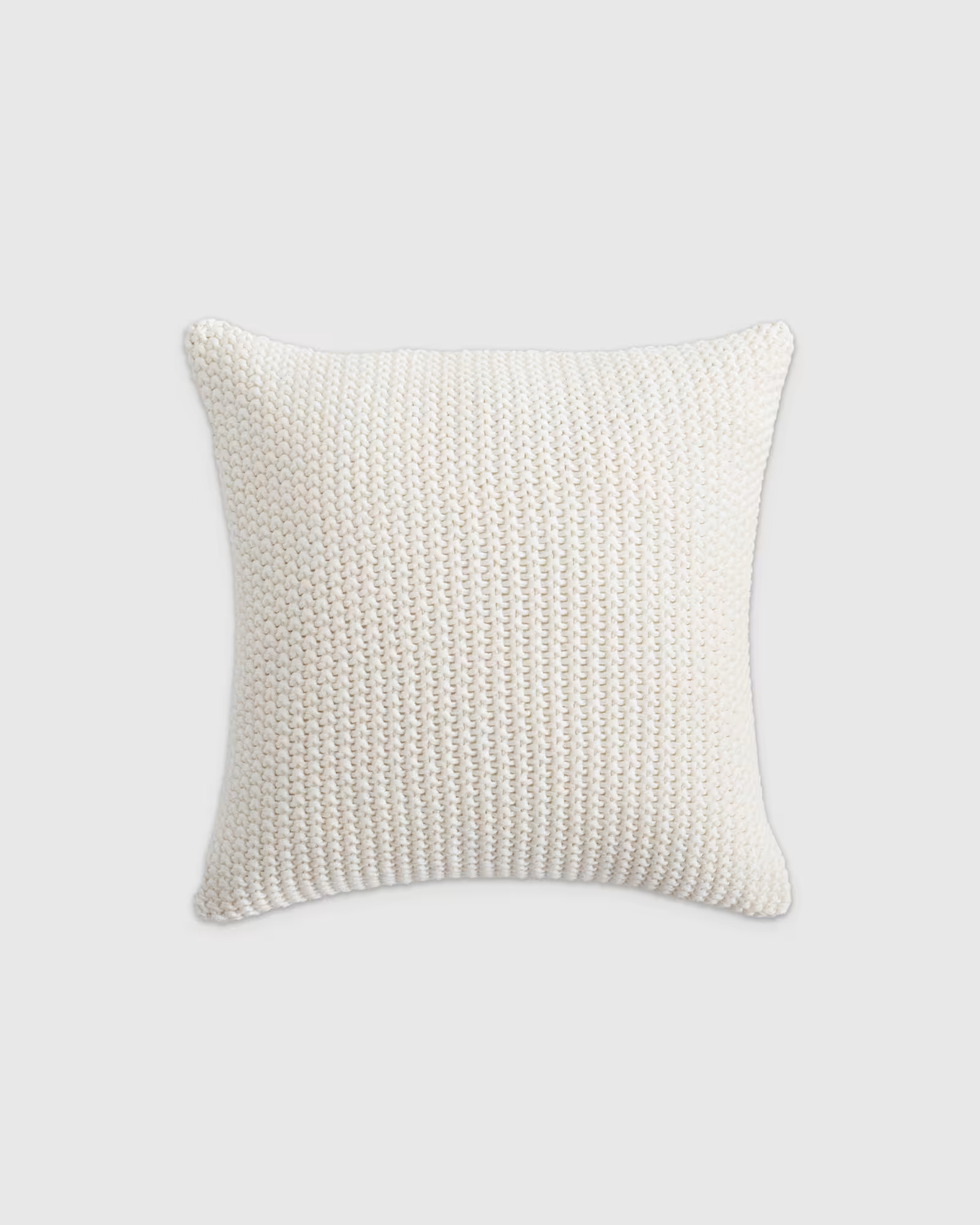 Cotton Fisherman Pillow Cover in Ivory | Quince