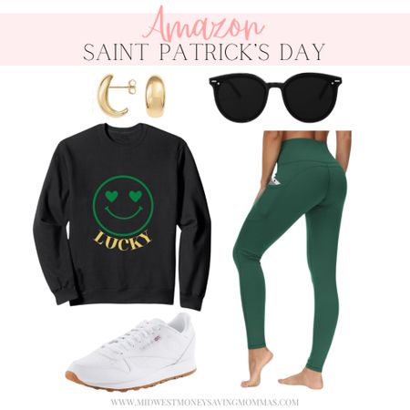 Saint Patrick’s Day Outfit

Spring outfit  sweatshirt  leggings  sunglasses  Reebok sneakers  gold earrings  casual outfit 

#LTKSeasonal #LTKstyletip #LTKfindsunder50