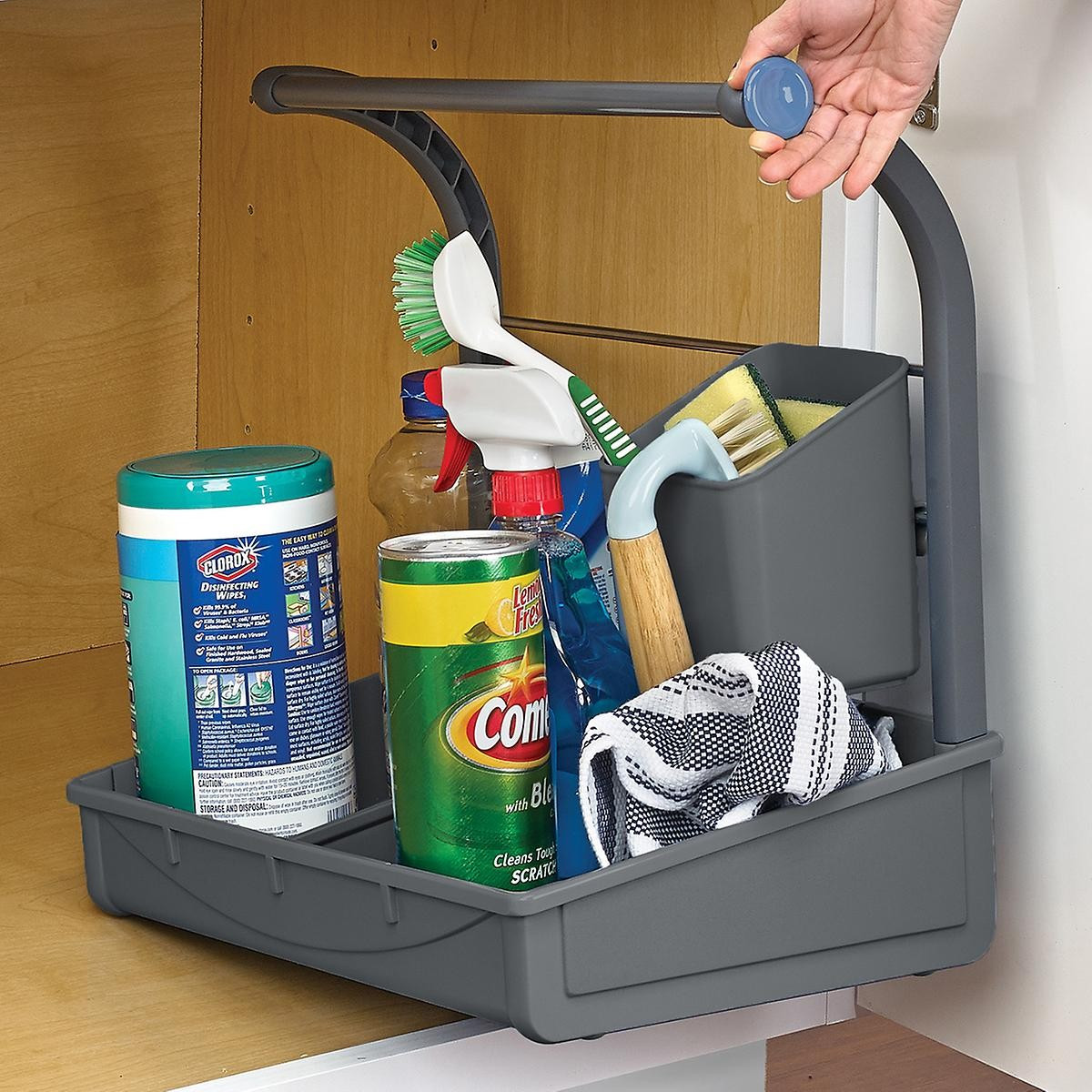 Polder Under The Sink Storage Caddy | The Container Store
