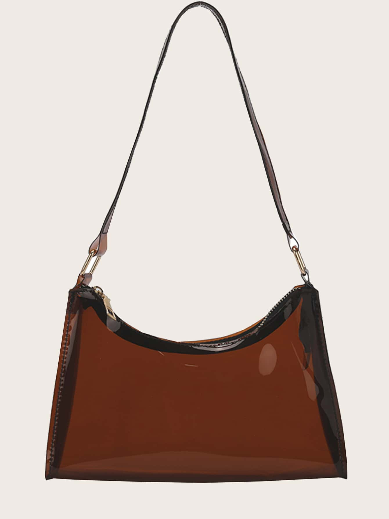 Lightweight,Business Casual Clear Shoulder Bag For Teen Girls Women College Students,Rookies & White-Collar Workers Perfect For Office,College,Work ,Business,Commute,Outdoors, Travel, Outings | SHEIN