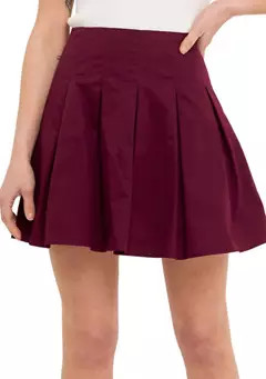 Endless Rose Pleated Waist Mini Skirt | Belk