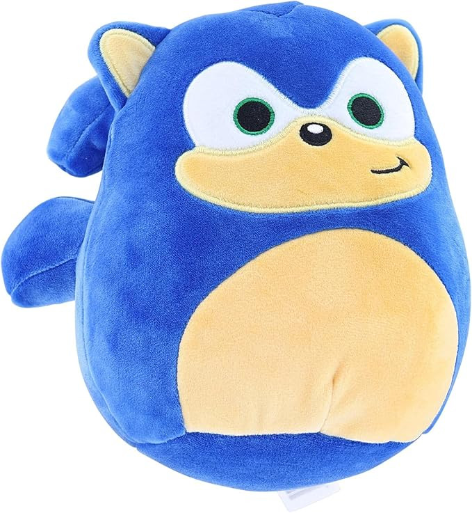 Squishmallows Kellytoy SEGA Sonic, Knuckles, Tails, Shadow Plush Toy (7" Sonic The Hedgehog) | Amazon (US)