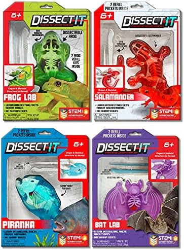 Dissect-It Simulated Synthetic Lab Dissection STEM Toy, Kids' Home Learning Science Project, Grea... | Amazon (US)