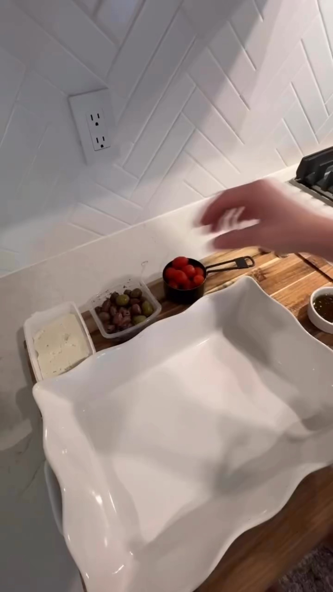 Whether you are fall, hosting or prepping a game day appetizer, this one does not disappoint! Baked Feta with Olives is such a delicious combo coming right out of the oven. Not to mention, this new baking dish is beautiful to serve right out of!

Game day serving dish, ruffled casserole dish, fall servingware 

#LTKHome #LTKSeasonal #LTKOver40