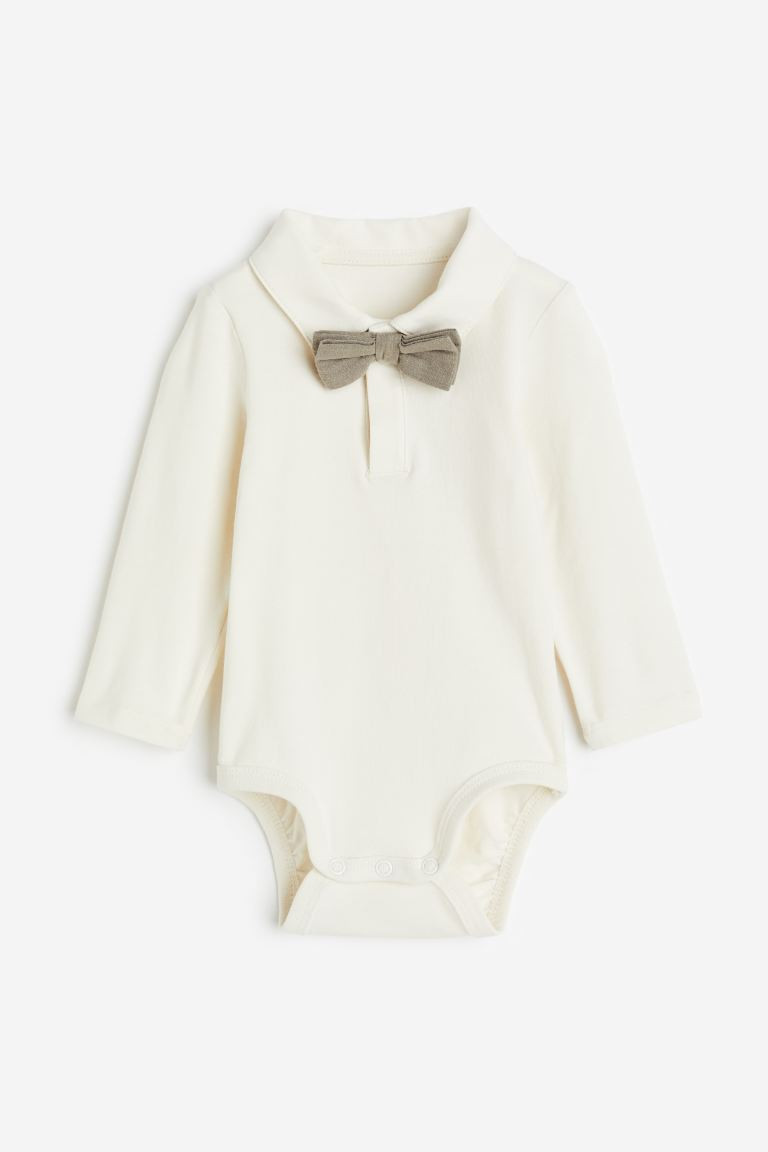 Bodysuit with Bow Tie | H&M (US + CA)