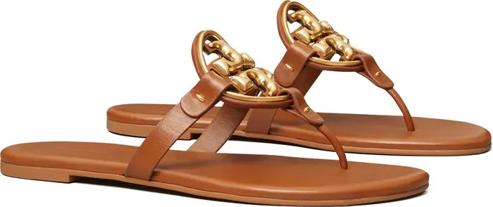 Metal Miller Soft Leather Sandal (Women) | Nordstrom