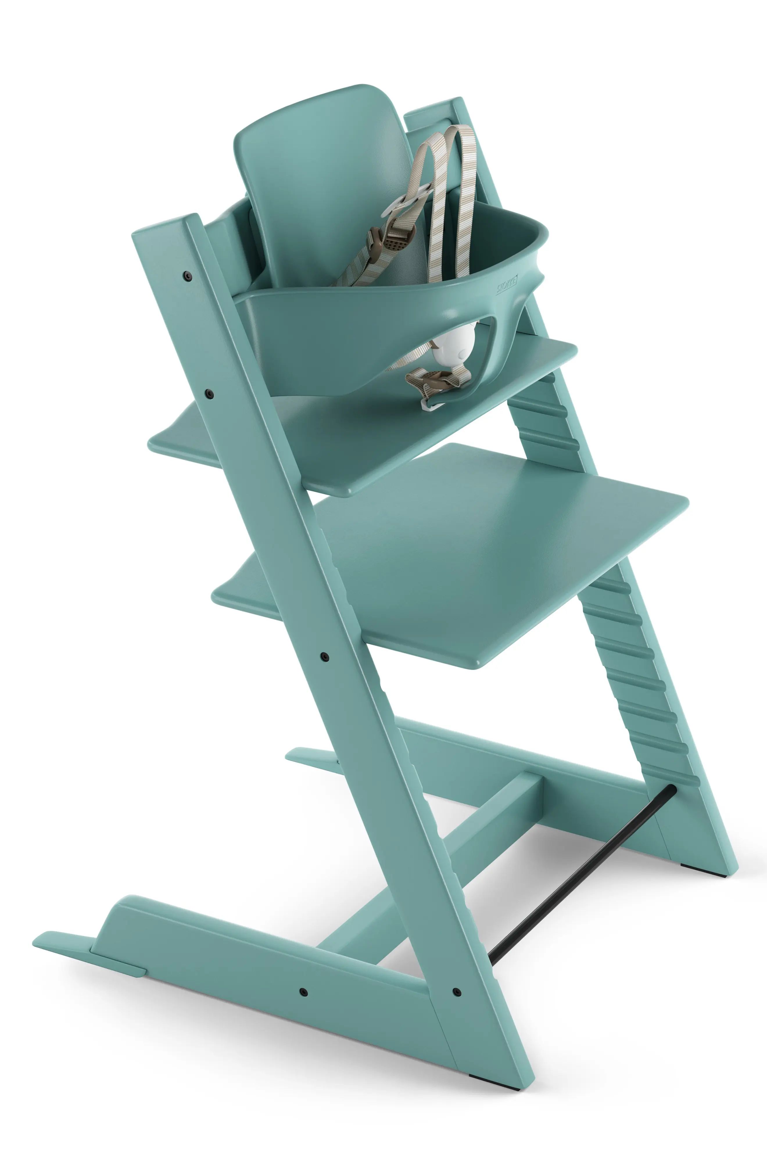 Infant Stokke Tripp Trapp Chair & Baby Set, Size One Size - Blue | Nordstrom