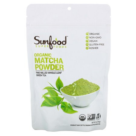Sunfood Superfoods Organic Matcha Powder 4 oz | Walmart (US)