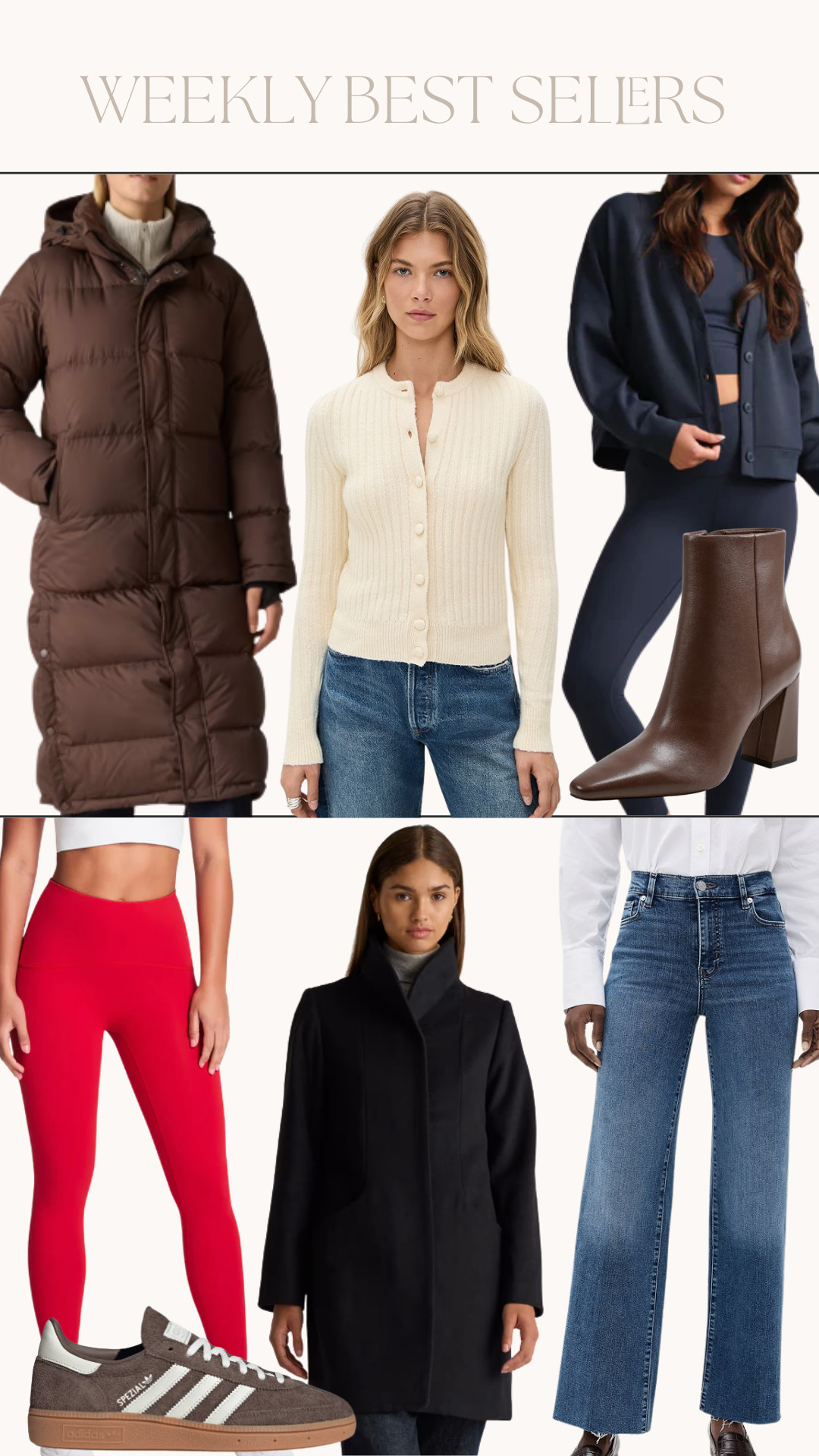 Weekly best sellers! Fashion favorites! 

 

#LTKootd #LTKSeasonal #LTKStyleTip