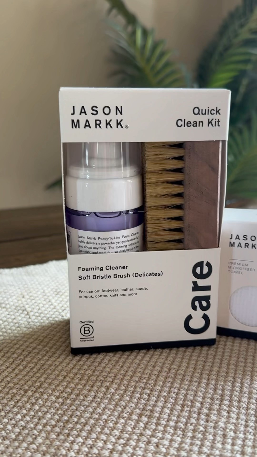 If you love simple to use & safe ingredient products - you will love Jason Markk! They have a variety of products, I have been loving the quick clean kit, the repel spray, and refresh! 

#LTKFamily #LTKFindsUnder50 #LTKShoeCrush