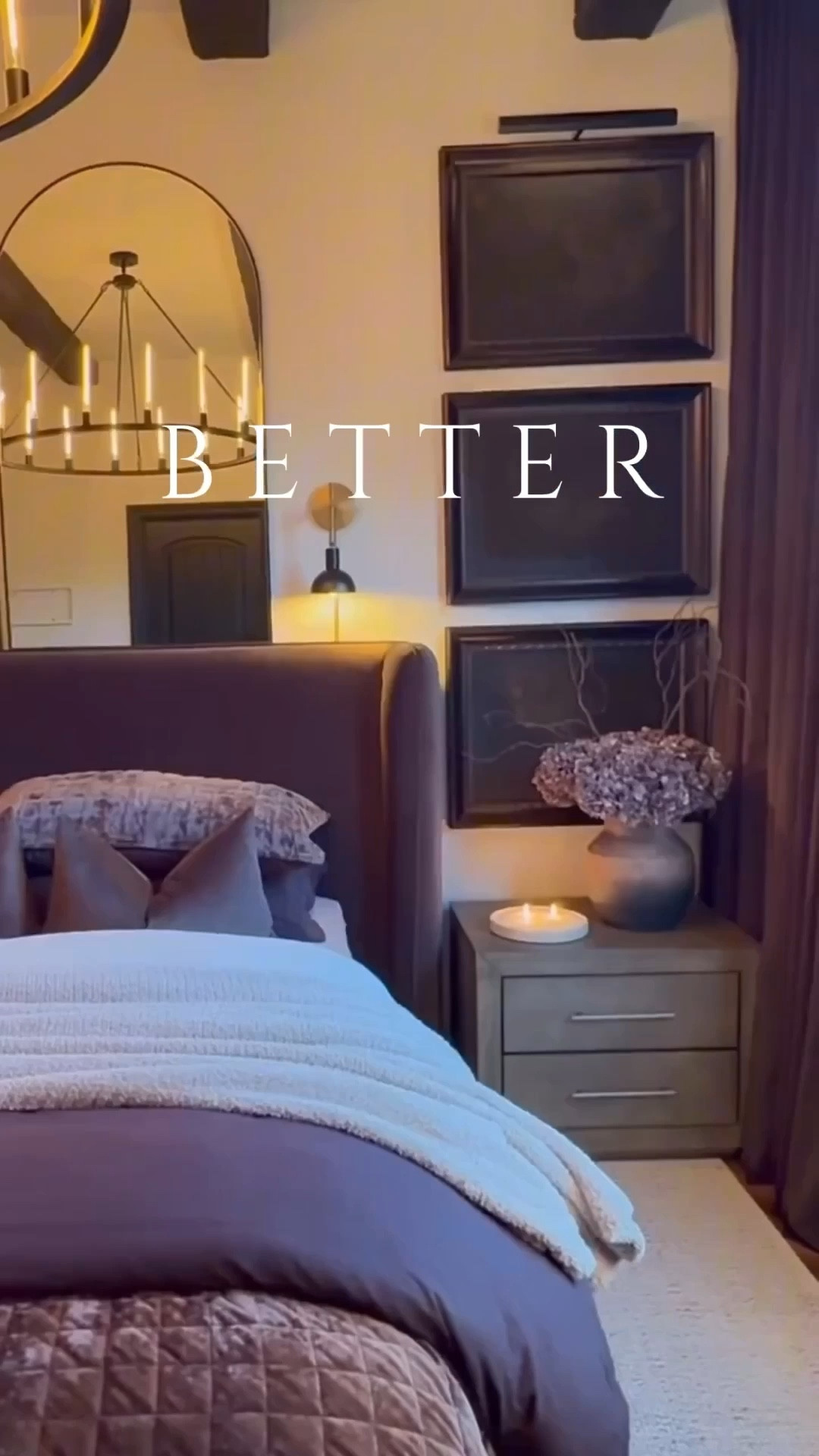 I can do that better 🤎 In home decor practice really does make progress. I make these transition videos and I am always stunned on how just a few lighting and bedding tricks can really elevate any space!

#foundiotnamaon #interirordesign #homedecor #homefinds #homedecorfinds #tranformation #bedroomtransformation #amazon #moodymodern



#summerthompsonstyles


#LTKHome #LTKdayinmylife