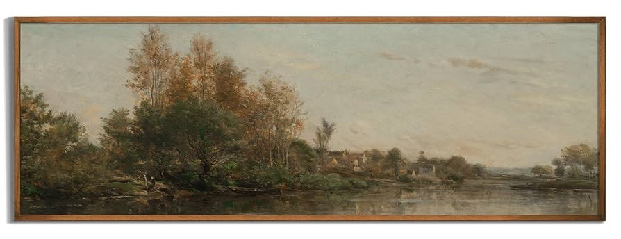 Vintage Farmhouse French Country Bedroom Wall Decor Above Bed - Horizontal Wall Art Over the Bed ... | Amazon (US)