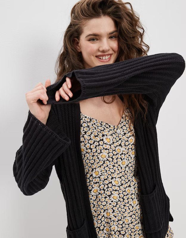 AE Bell Sleeve Cardigan | American Eagle Outfitters (US & CA)