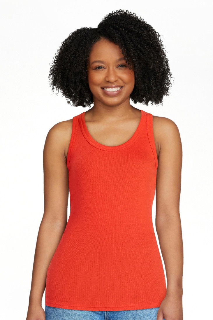 Time and Tru Women's Ribbed Tank Top, Sizes XS-XXXL | Walmart (US)