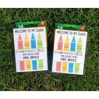 Back To School Favors, Gifts, Classroom Student Gift, Student Gift, School, Crayon Favors | Etsy (US)