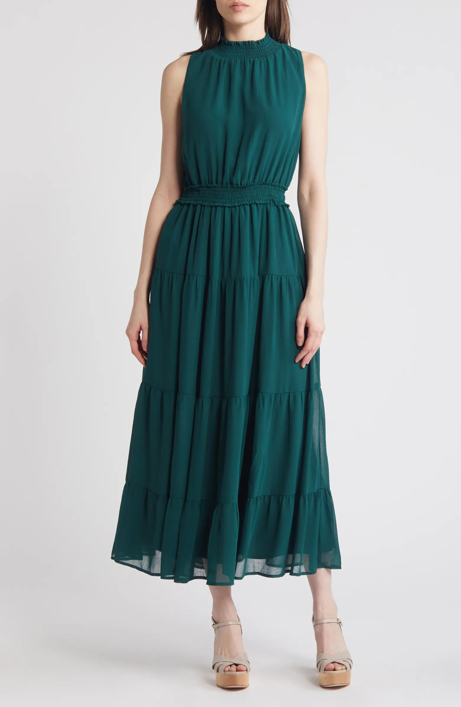Downtown Lights Sleeveless Maxi Dress | Nordstrom