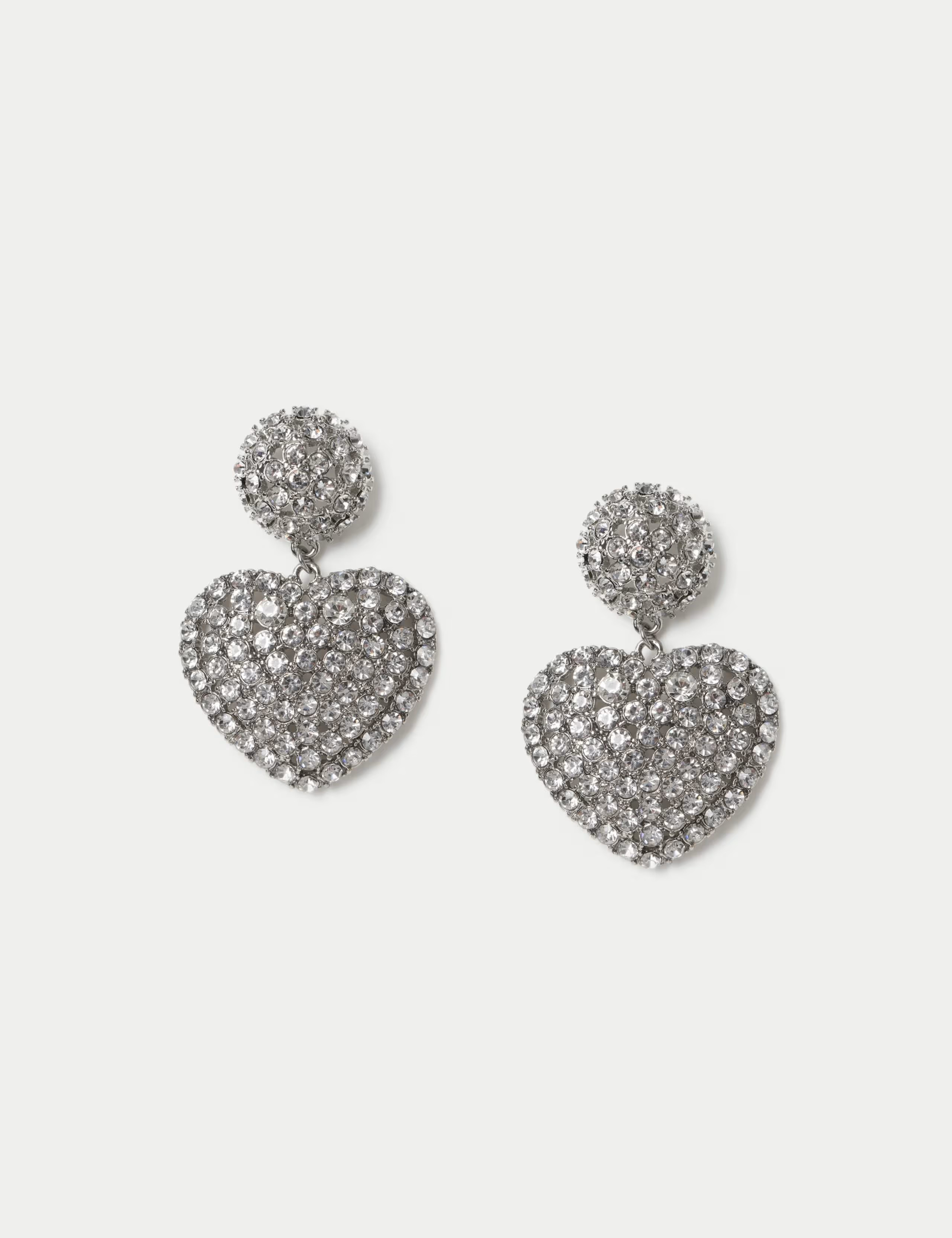 Statement Embellished Heart Earrings | Marks & Spencer (UK)