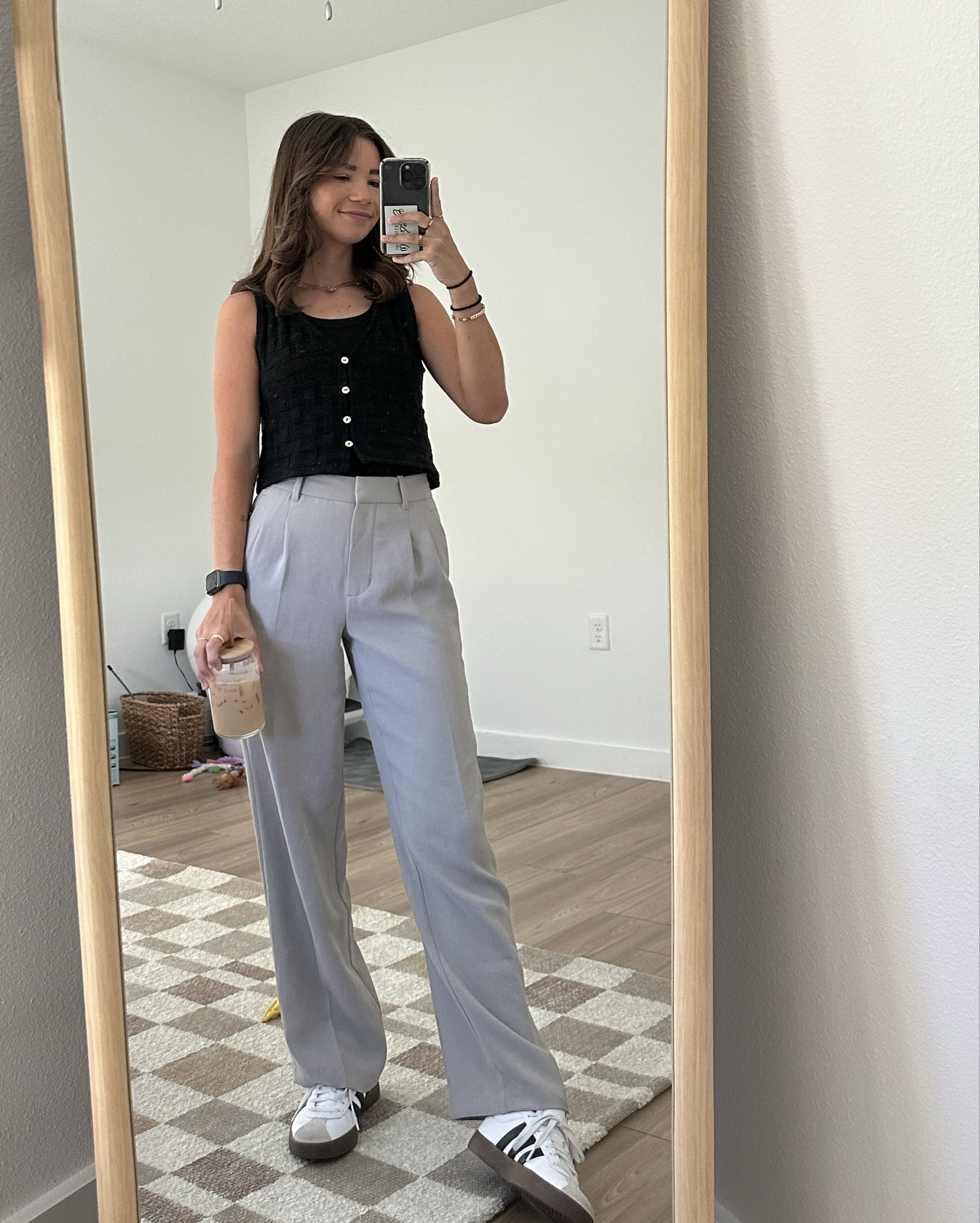 sweater vest & slacks / trousers pants! 