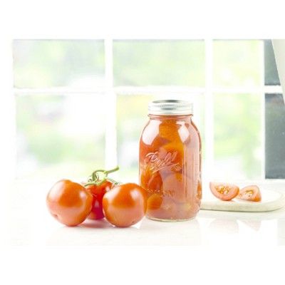 Ball 32oz Glass Mason Jar with Lid and Band - Regular Mouth | Target