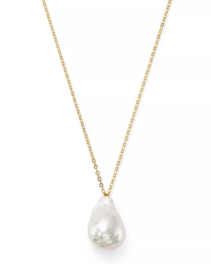 Baroque Cultured Pearl Pendant Necklace in 14K Yellow Gold, 22" - 100% Exclusive | Bloomingdale's (US)