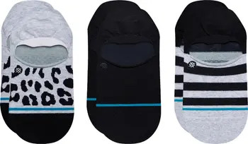 Stance Women's Leopard 3-Pack No-Show Socks | Nordstrom | Nordstrom
