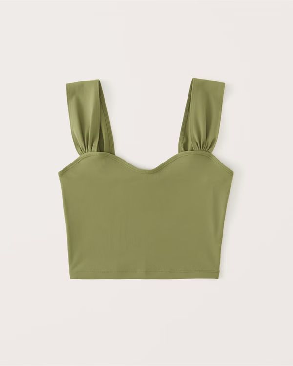 Seamless Fabric Sweetheart Top | Abercrombie & Fitch (US)