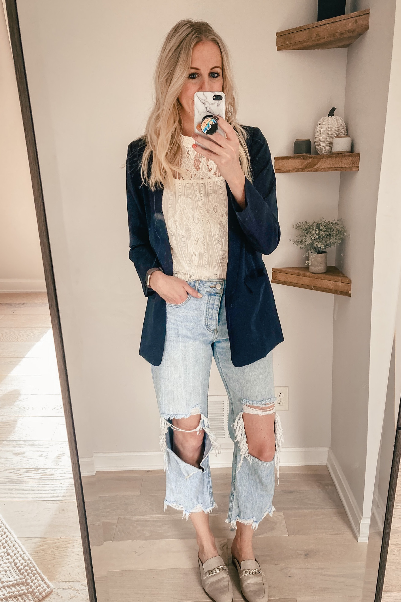 Another amazing fall blazer for dress up or dress down  

#LTKstyletip #LTKSeasonal #LTKunder50