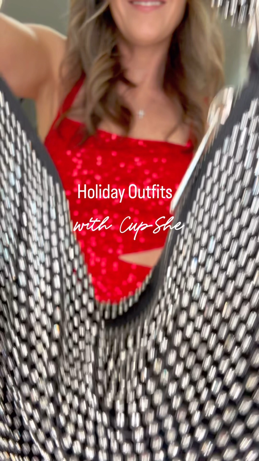 Holiday glam unlocked ✨🎄✨ My CUPSHE outfit haul is giving all the festive magic💃 Sparkle, velvet, and all the glam vibes of the season✨

✨Use code ISLE15 for 15% off on orders $70+

All outfits ran true to size 

#LTKWedding #LTKFindsUnder50 #LTKHoliday