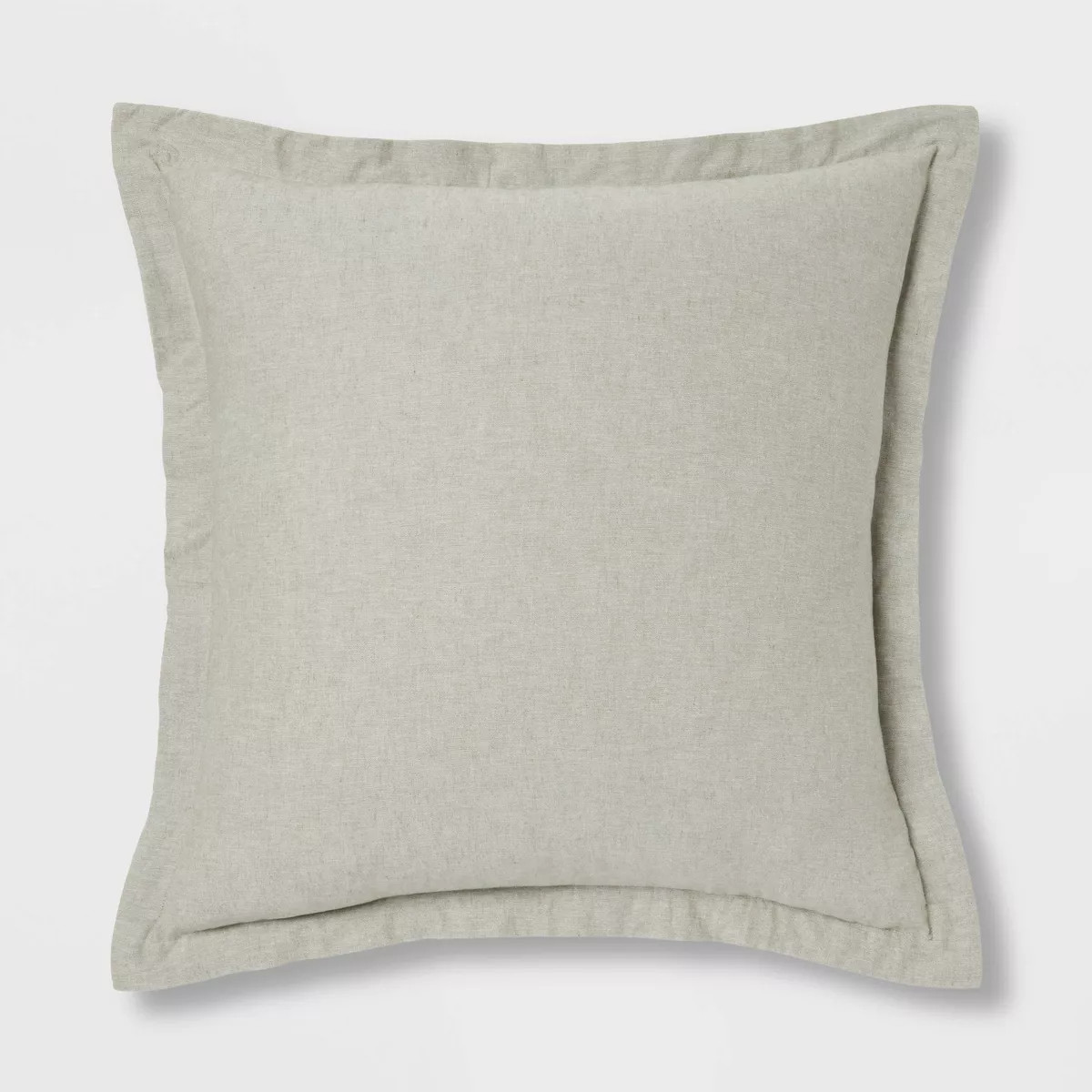Euro Cotton Linen Blend Chambray Decorative Throw Pillow - Threshold™ | Target