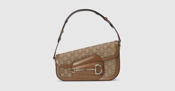 Borsa a spalla Gucci Horsebit 1955 misura piccola | Gucci EU