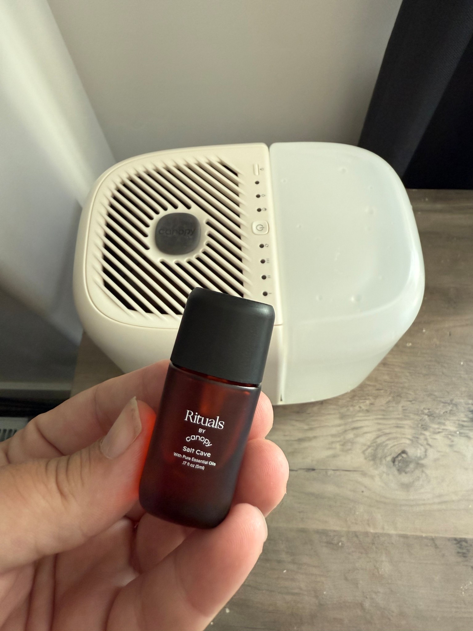 The canopy diffuser is the best on the market in my opinion. Dishwasher safe and mold inhibiting. Can also be used as a night light and sound machine. My favorite feature is the diffuser (and salt cave is the best scent). Perfect for a kids bedroom with their kid friendly essential oils too.

#LTKHome #LTKFamily #LTKKids