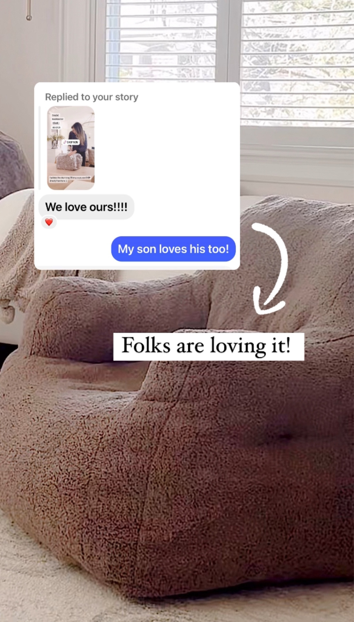 llove my new Bean Bag Chair from @Wayfair.
One of my go-to products when designing kids' bedrooms and game rooms is the Bean Bag Chair from @Wayfair. With over 17 colors to choose from, this collection of chairs easily blends with the overall aesthetic of your space. Are there any drawbacks? Yes, your kids may never leave their rooms!
@shop.Itk #Wayfair #Wayfairpartner #liketkit

#LTKKids #LTKHome #LTKStyleTip